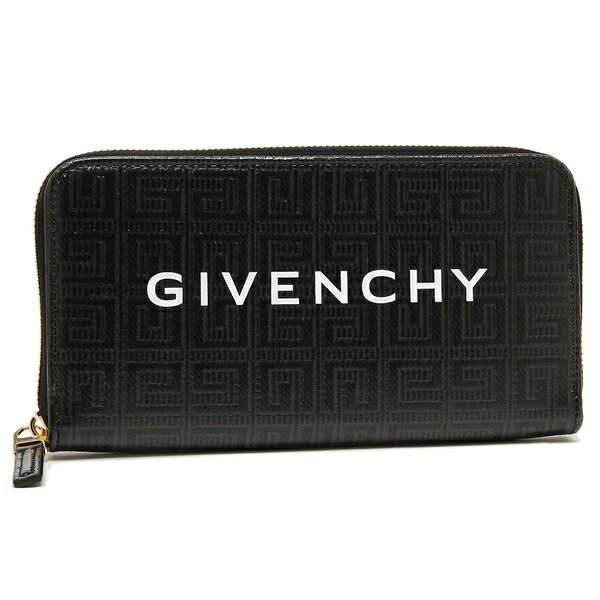 【P10倍 5/9 20時～5/13 9時】ジバンシィ 長財布 Gカット ウォレット ブラック レディース GIVENCHY BB60L7B1GT 001