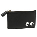 ANYA HINDMARCH アニヤハインドマーチ フラグメントケース アイズ EYES カードケース コインケース ブラック レディース ミニ財布 50509...