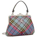 BBAEGXgEbh V_[obO nhobO Oj[ 2WAY }`J[ fB[X VIVIENNE WESTWOOD 52020003 S000V O102 GRANNY FRAME PURSE MACANDY TARTAN ܌ ~jobO