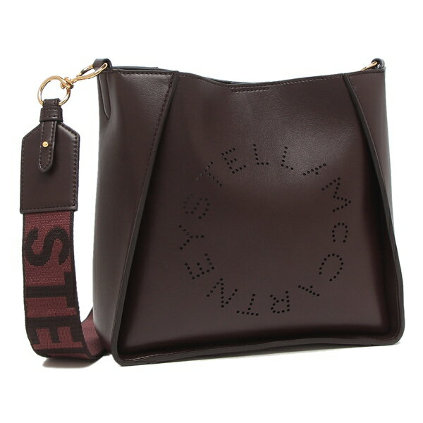 楽天AXES（アクセス）楽天市場店ステラマッカートニー ショルダーバッグ ロゴ ブラウン レディース STELLA McCARTNEY 700073 W8542 2012 LOGO SHOULDER BAG CHOCOLATE BROWN