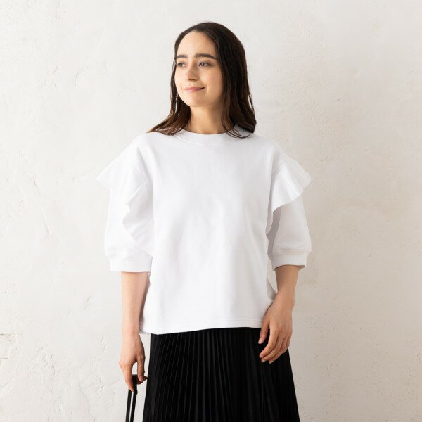 【国内即発】CHLOE ラッフルノースリーブ 美品☆2023SSクロエ ラッフルノースリーブ