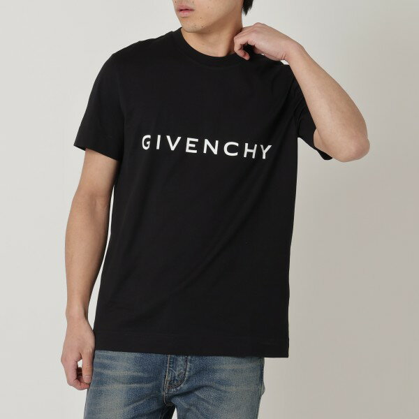 【P10倍 5/15 0時～5/16 9時】ジバンシィ Tシャツ カットソー スリムTシャツ ブラック メンズ GIVENCHY BM716G3YAC 001