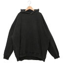 【P10倍 5/5 0時～5/7 9時】バレンシアガ パーカー フーディー ブラック レディース BALENCIAGA 620947 TNVU2 1073