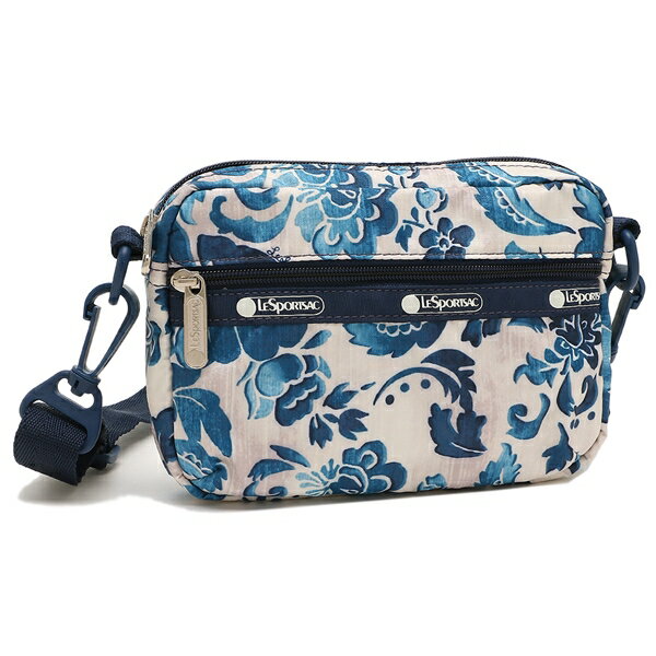 レスポートサック ショルダーバッグ クラシック ブルー ホワイト レディース LESPORTSAC 3470 E478