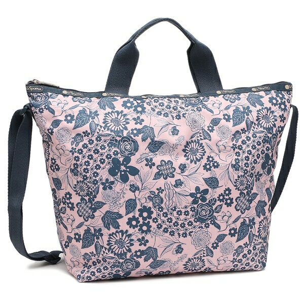 レスポートサック トートバッグ ショルダーバッグ デラックス イージー 2WAY ピンク ブルー レディース LESPORTSAC 4360 E483 A4対応