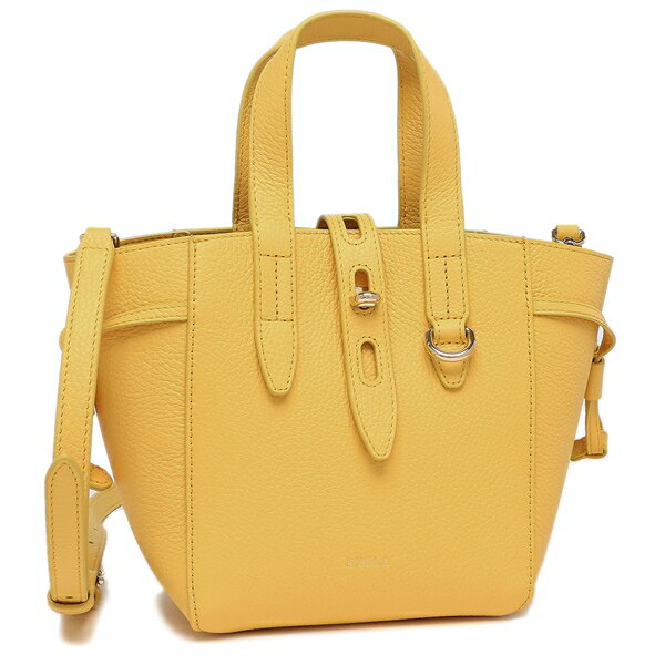 フルラ ハンドバッグ ショルダーバッグ ネット ミニバッグ イエロー レディース FURLA BASRFUA HSF000 NTT00