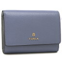 フルラ 二つ折り財布 カメリア ミニ財布 ブルー レディース FURLA WP00325 ARE000 2506S