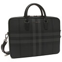 ブリーフケース バーバリー ビジネスバッグ スリム エインズワース ブリーフケース グレー メンズ BURBERRY 8066091 A8800 A4対応