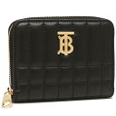 【最大2,000円OFFクーポン 5/8 12時～5/9 9時】バーバリー 二つ折り財布 ローラ ブラック レディース BURBERRY 8062373 A7527