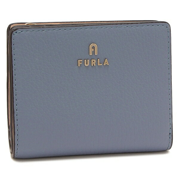 フルラ 二つ折り財布 カメリア ミニ財布 ブルー レディース FURLA WP00307 HSF000 2495S WP00307HSF0002495S