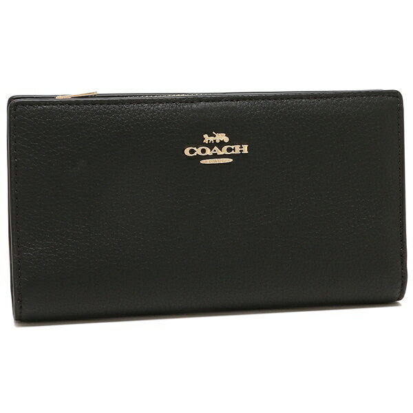 【P10倍 5/16 22時～5/19 24時】コーチ アウトレット 長財布 ブラック レディース COACH C8329 IMBLK