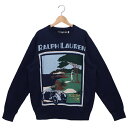 ラルフローレン 【P10倍 5/2 18時～5/7 9時】ポロラルフローレン ニット セーター ネイビー メンズ RALPH LAUREN S234JG16 FNY