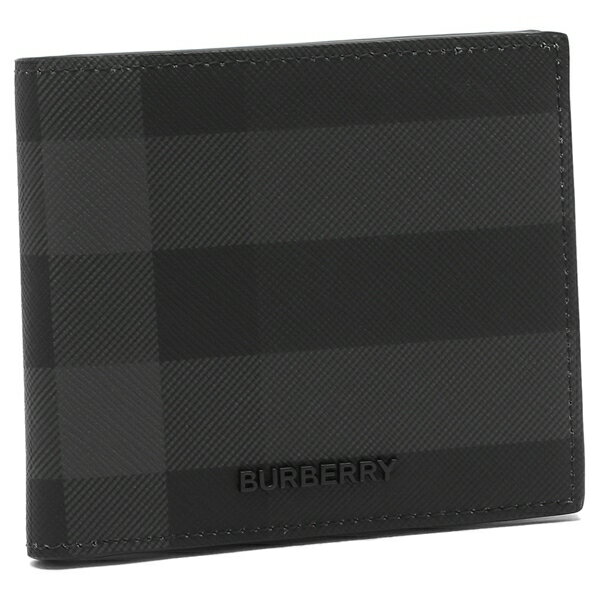 バーバリー バーバリー 二つ折り財布 グレー メンズ BURBERRY 8070201 A1208