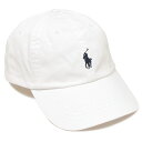 【P10倍 5/2 18時～5/7 9時】ポロラルフローレン 帽子 キャップ ホワイト ネイビー メンズ レディース ユニセックス RALPH LAUREN 710548524 WNN