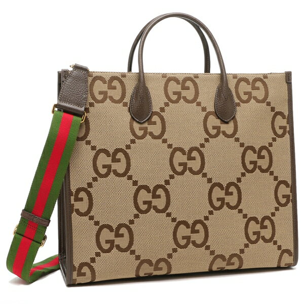 グッチ 帆布・キャンバス トートバッグ メンズ グッチ トートバッグ ジャンボGG キャンバス ブラウン メンズ GUCCI 678839 UKMDG 2570 A4対応