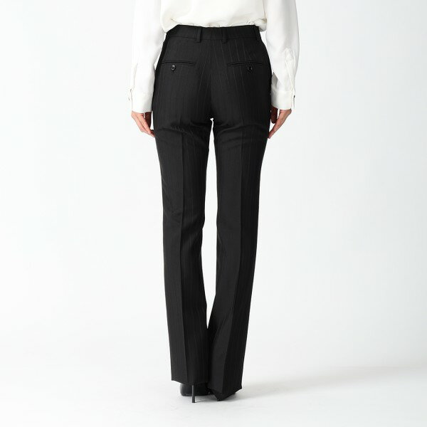 セリーヌ パンツ フレアパンツ ストライプ ブラック レディース CELINE 2P032876X 38DM