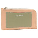 ジェイアンドエムデヴィッドソン カードケース カード ホルダー ピンク グリーン レディース J&M DAVIDSON SZCH0BC SCXX 704S