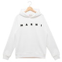 マルニ パーカー フーディー 子供服 ホワイト ガールズ MARNI M01156 M00NI MS119U 0M100