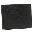 Valextra ヴァレクストラ マネークリップ GRIP 6CC SGSR0080028LRDWG99 NN メンズ 財布 レザー NERO ブラック