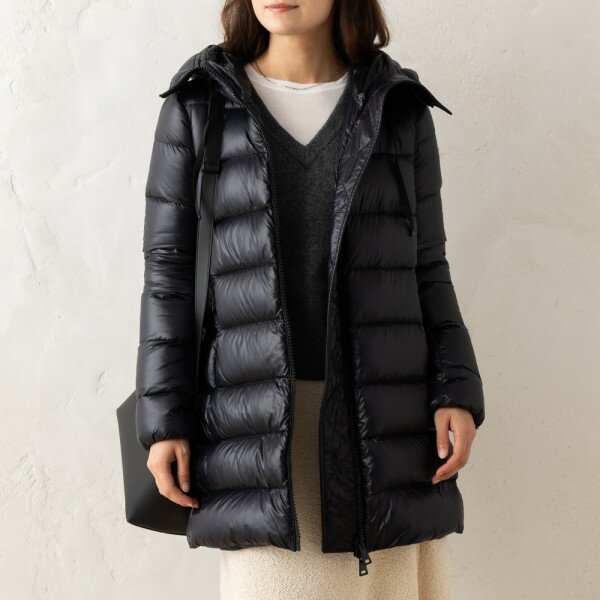 モンクレール ダウンジャケット コート スイエン ブラック レディース MONCLER 1B20000 53052 999 SUYEN LONG PARKA BLACK
