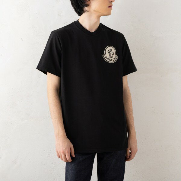 MONCLER モンクレール Tシャツ・カットソー 黒 L 3502624S0013 楽天市場】モンクレール(柄無地)(Tシャツ・カットソー