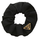 プラダ ヘアアクセサリー リナイロン シュシュ ブラック レディース PRADA 1IF015 2DMI F0632