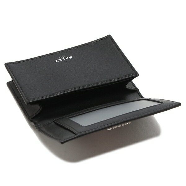 バリー カードケース ブラック レッド メンズ BALLY 6309704MLB03E VT837 U901P