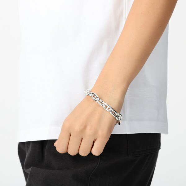 エルメス ブレスレット バングル シェーヌダンクル チェーン シルバー メンズ レディース ユニセックス HERMES H101672B 00 CHAINE DANCRE SILVER