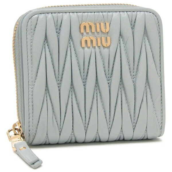【ミニマルサイズ】miumiu キルティング スモールウォレット 楽天市場】miumiu ラウンドファスナー 二つ折りの通販