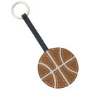 エルメス キーホルダー KEY RING BASKETBALL C刻印 バスケットボール ブラウン メンズ レディース ユニセックス HERMES H07484...