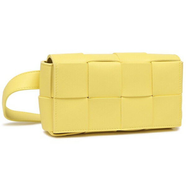 SALE★BOTTEGA VENETA★イントレチャート柄ベルトバッグイエロー bo-668572vmay17421_1.jpg