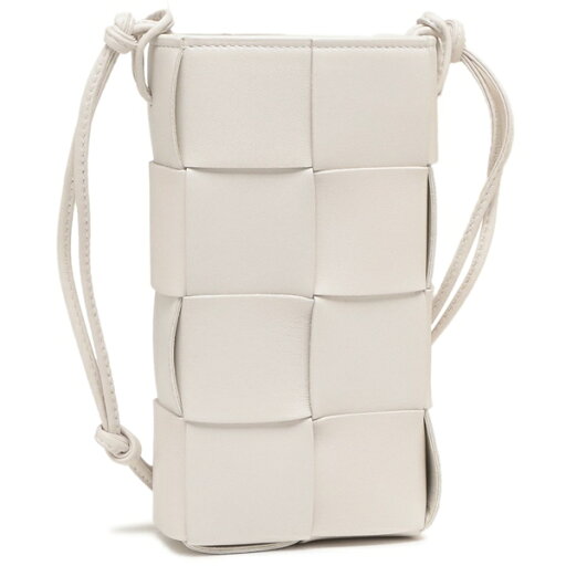 ボッテガヴェネタ スマホケース ストラップ フォンケース スマホポーチ ホワイト レディース BOTTEGA VENETA 730541 VCQC4 9143 ボッテガヴェネタ スマホケース ストラップ フォンケース スマホポーチ ホワイト レディース BOTTEGA VENETA 730541 VCQC4 9143