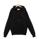 アミパリス パーカー フーディー ブラック メンズ レディース ユニセックス AMI PARIS BFUSW235730 001