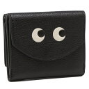 アニヤハインドマーチ 三つ折り財布 アイズ ミニ ブラック レディース ANYA HINDMARCH 5050925195645