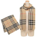 バーバリー ストール バーバリーチェック ベージュ ブラック レディース BURBERRY 8085069 A2021