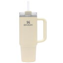 スタンレー STANLEY タンブラー H2.0 真空クエンチャー 0.89L 国内正規品 ストロー付き ホワイト メンズ レディース 11825 259