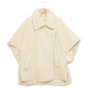 マックスマーラ ケープ コート テベ テディベア ケープ ポンチョ ホワイト レディース Max Mara TEBE1 001 2524736122600