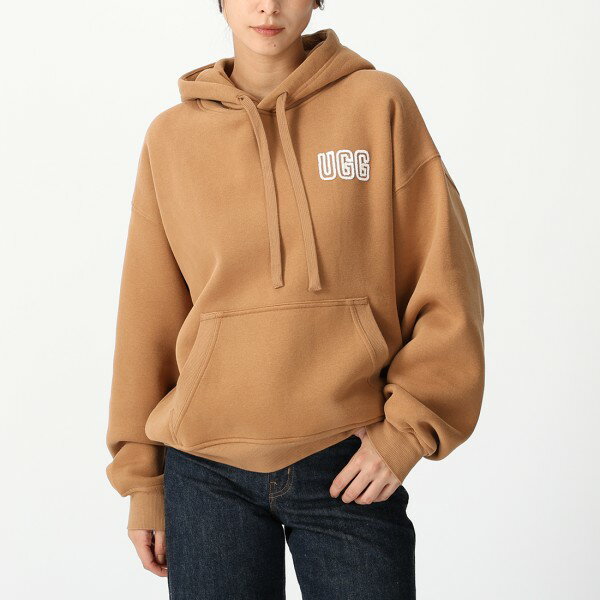 UGG アグ パーカー フーディー UGG ロゴ フーディ ベージュ レディース 1171478 CHEのサムネイル