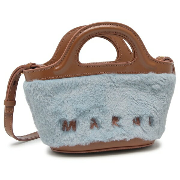 マルニ ハンドバッグ ショルダーバッグ トロピカリア マイクロバッグ フェイクファー ブルー レディース MARNI BMMP0067U0 P8681 00B26のサムネイル