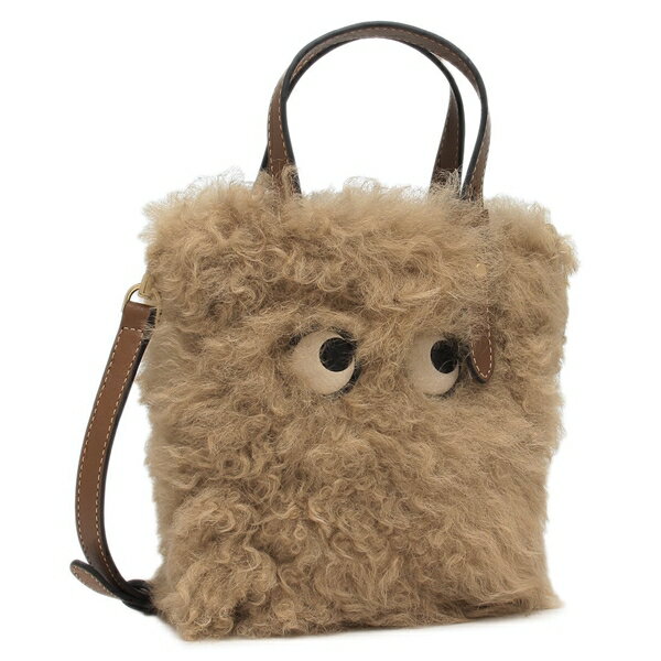 アニヤハインドマーチ ハンドバッグ ショルダーバッグ アイズ シアリング ベージュ レディース ANYA HINDMARCH 5050925201131のサムネイル