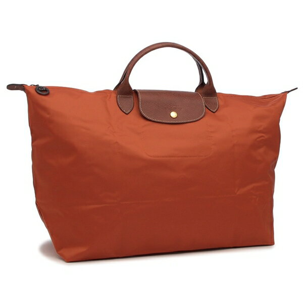 ロンシャン ボストンバッグ プリアージュ オリジナル Lサイズ トラベルバッグ オレンジ メンズ レディース LONGCHAMP L1624 089 P97 A4対応