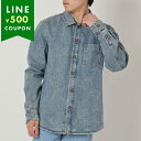 アーペーセー シャツ ブラウス 長袖シャツ デニムシャツ トップス ブルー メンズ APC H02809 COGUS IAB(4)