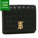 バーバリー 二つ折り財布 ローラ コンパクト財布 ブラック レディース BURBERRY 8062372 A7527