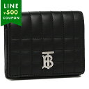 バーバリー 三つ折り財布 ローラ コンパクト財布 ブラック レディース BURBERRY 8064823 A1189