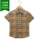 バーバリー 子供服 ベージュ ボーイズ BURBERRY 8078748 A7028