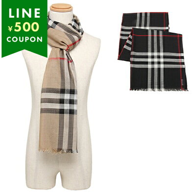 バーバリー マフラー ジャイアントチェック スカーフ ウール シルク メンズ レディース BURBERRY 8018468 8015407 8015406
