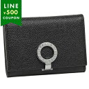 ブルガリ カードケース レディース BVLGARI 30420 BULGARI BULGARI ブラック
