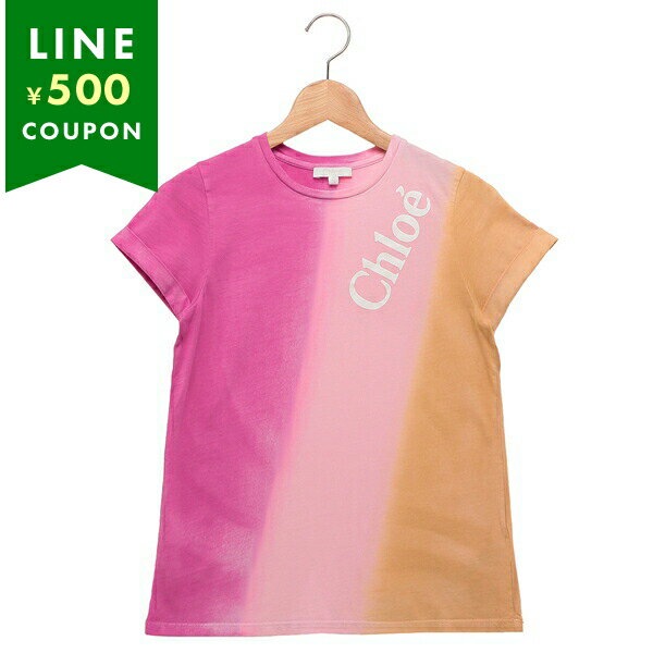 クロエ Tシャツ カットソー 子供服 ピンク ガールズ CHLOE C20113 S05