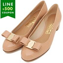 フェラガモ パンプス ヴァラ ベージュ レディース Salvatore Ferragamo 01B221 0753641