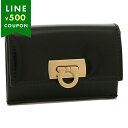 フェラガモ カードケース ワンダ ブラック レディース FERRAGAMO 220435 0760662